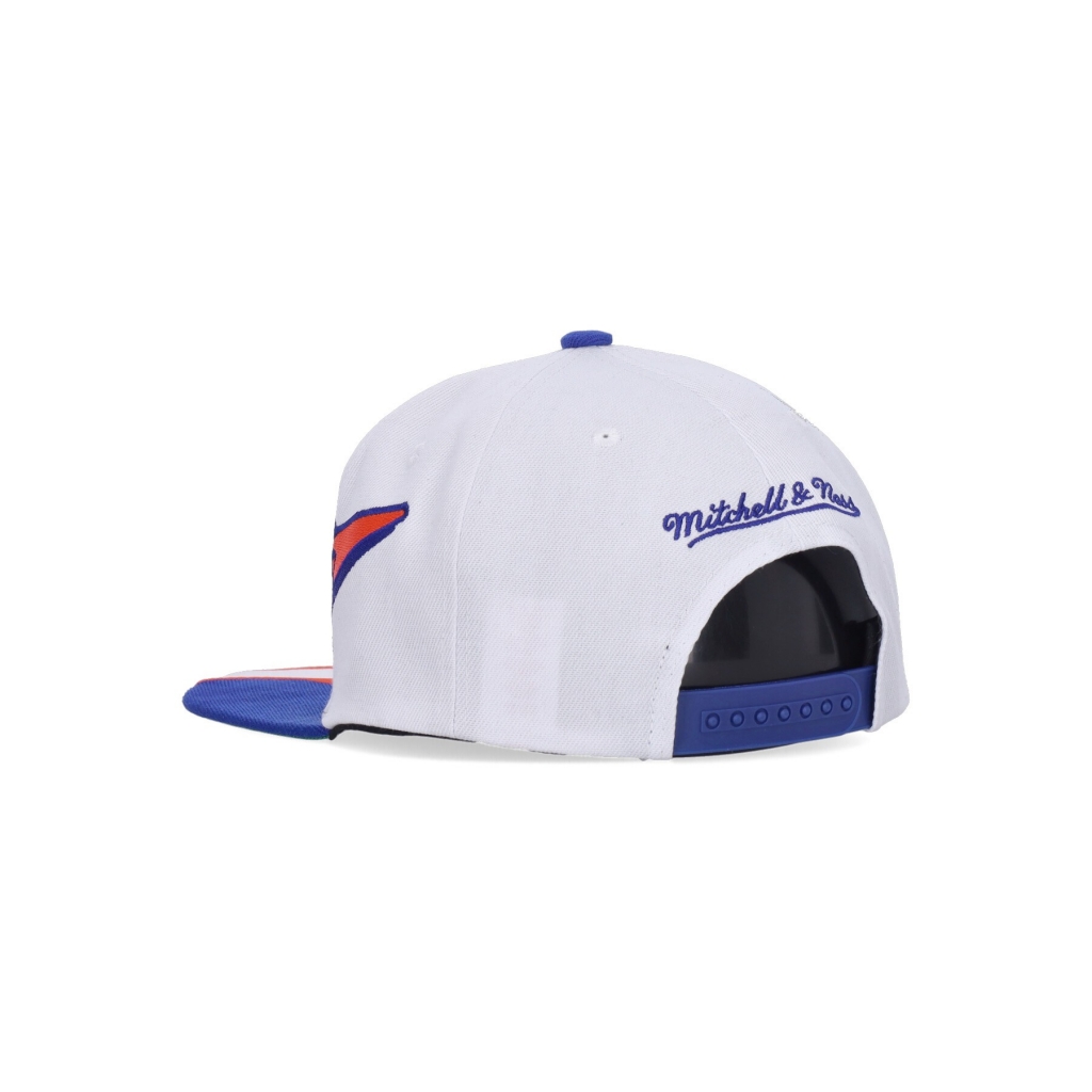 cappellino visiera piatta uomo nba fast times snapback hwc neykni WHITE