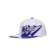 cappellino visiera piatta uomo nba fast times snapback hwc orlmag WHITE