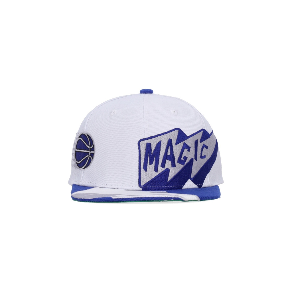 cappellino visiera piatta uomo nba fast times snapback hwc orlmag WHITE