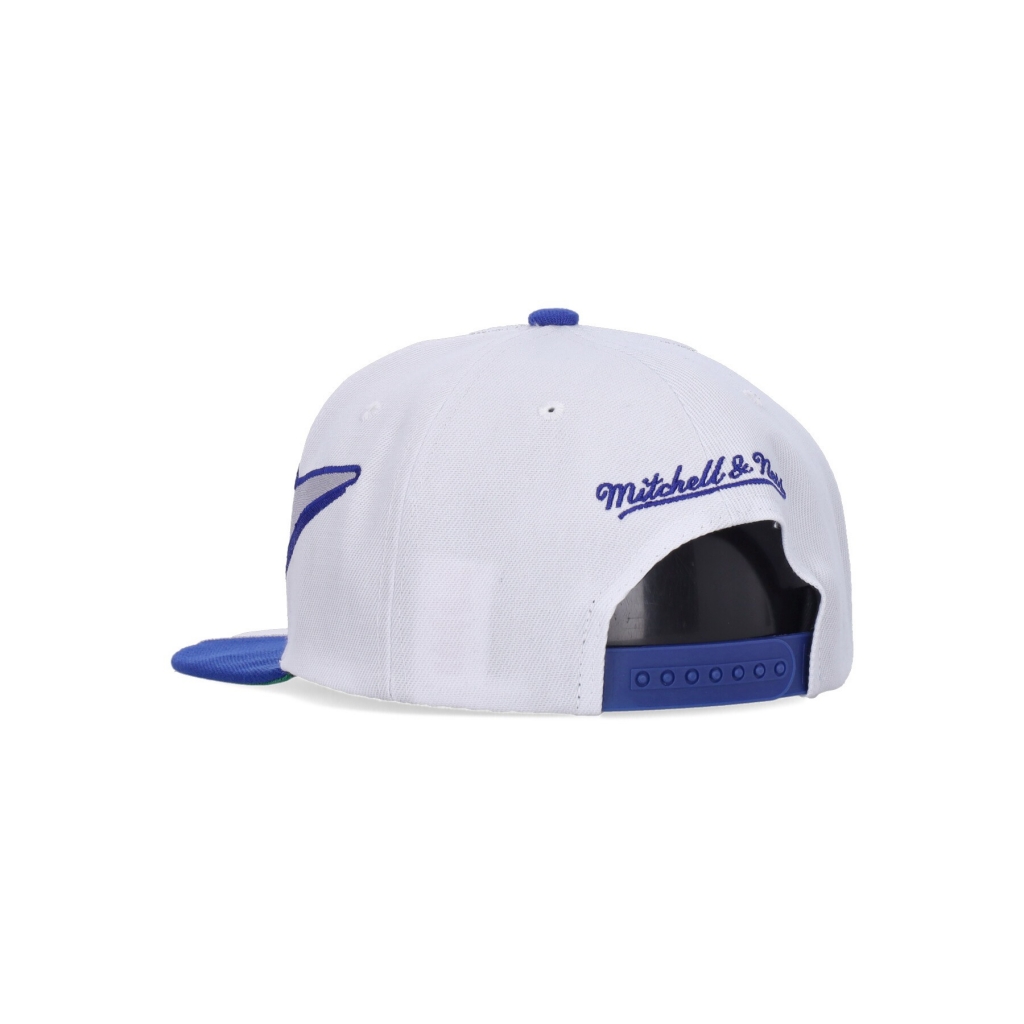 cappellino visiera piatta uomo nba fast times snapback hwc orlmag WHITE