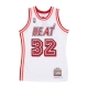 canotta basket uomo nba hwc jersey 2007 no 32 shaquille oneal miahea WHITE/ORIGINAL TEAM COLORS