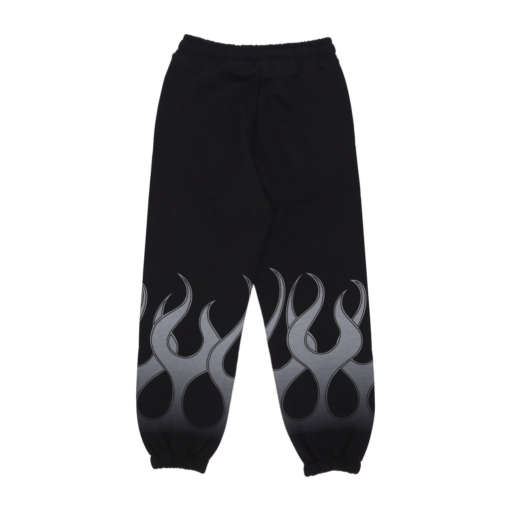 pantalone tuta leggero uomo flames pants BLACK/GREY