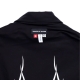 giubbotto uomo flames jacket BLACK/OFF WHITE