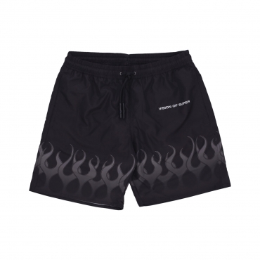 costume pantaloncino uomo flames swimwear BLACK/GREY