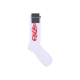 calza media uomo tribal flame socks WHITE/RED