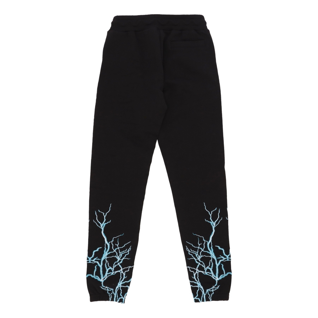 pantalone tuta leggero uomo lightning pants BLACK/LIGHTBLUE