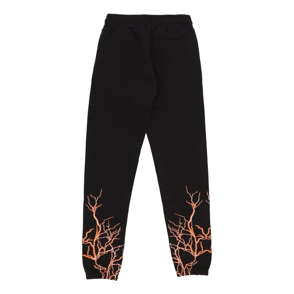 pantalone tuta leggero uomo lightning pants BLACK/ORANGE