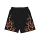 pantalone corto tuta uomo lightning shorts BLACK/ORANGE