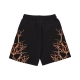 pantalone corto tuta uomo lightning shorts BLACK/ORANGE