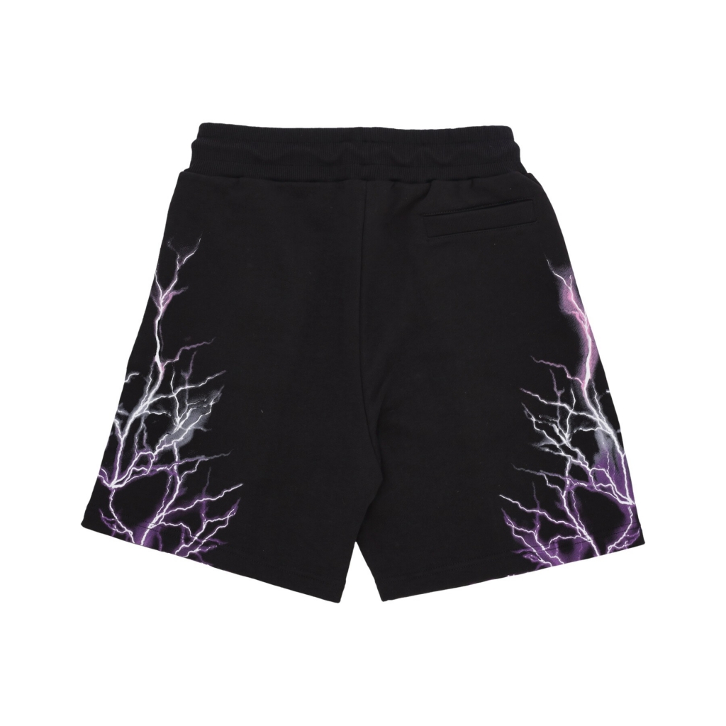 pantalone corto tuta uomo lightning shorts BLACK/PURPLE/GREY/FUCHSIA