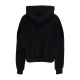 felpa leggera cappuccio donna lightning crop hoodie BLACK/RED/GREY/ORANGE