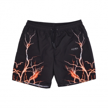 costume pantaloncino uomo lightning swimwear BLACK/ORANGE