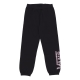 pantalone tuta felpato ragazza zebra daze sweatpant BLACK