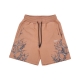 pantalone corto tuta uomo lightning shorts TERRACOTTA/GREY