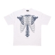 maglietta uomo skeleton print tee OFF WHITE/GREY