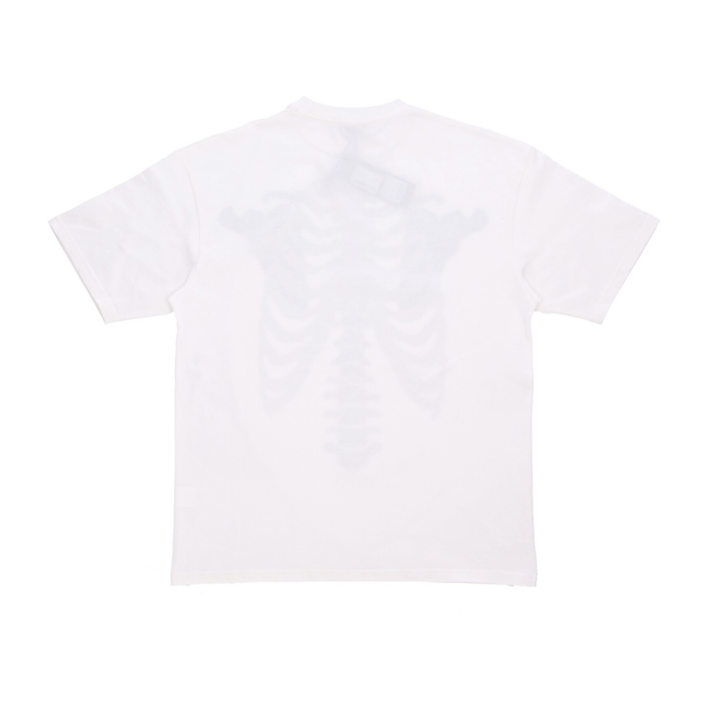 maglietta uomo skeleton print tee OFF WHITE/GREY