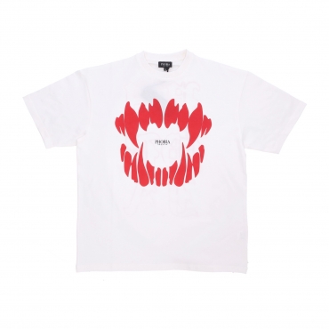 maglietta uomo mouth print tee OFF WHITE/RED