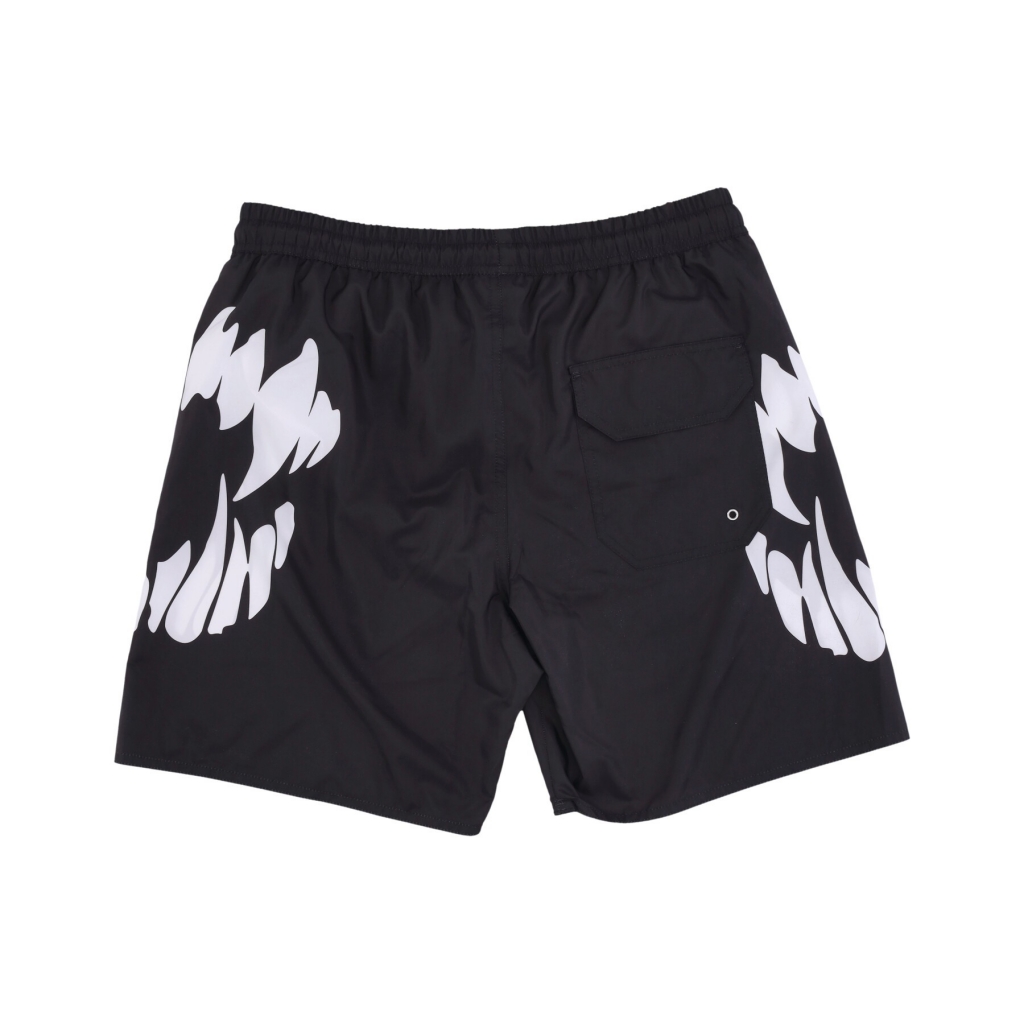 costume pantaloncino uomo mouth swimwear BLACK/WHITE