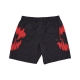 costume pantaloncino uomo mouth swimwear BLACK/RED