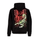 felpa leggera cappuccio uomo scorpion hoodie BLACK/GREEN