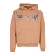 felpa leggera cappuccio uomo scorpion hoodie TERRACOTTA/GREY