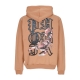 felpa leggera cappuccio uomo scorpion hoodie TERRACOTTA/GREY