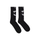 calza media uomo mouth socks BLACK/WHITE