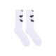 calza media uomo mouth socks WHITE/BLACK