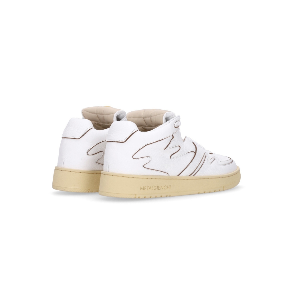 scarpa alta uomo neon mid VINTAGE WHITE