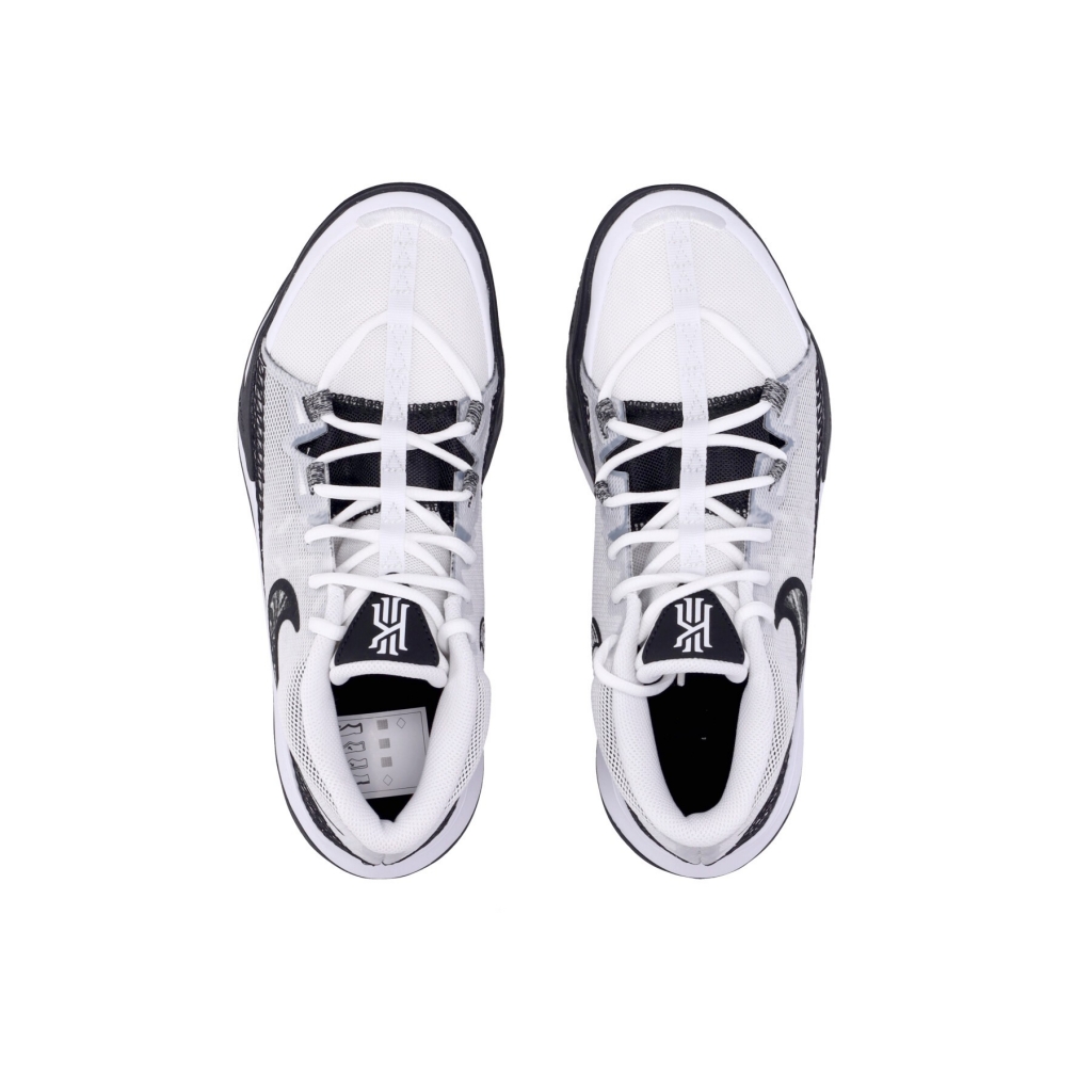 scarpa basket uomo kyrie flytrap 6 WHITE/BLACK/WHITE