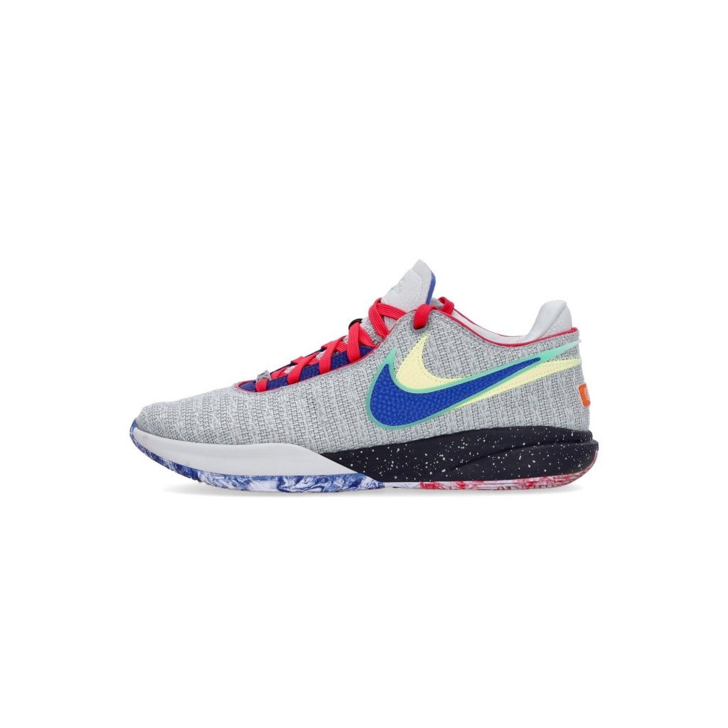 scarpa basket uomo lebron xx LIGHT SILVER/HYPER ROYAL/LEMON CHIFFON