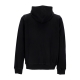 felpa leggera cappuccio zip uomo mlb imprint helix zip hoodie losdod JET BLACK