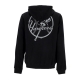 felpa leggera cappuccio uomo mlb imprint lc backer helix hoodie neyyan JET BLACK