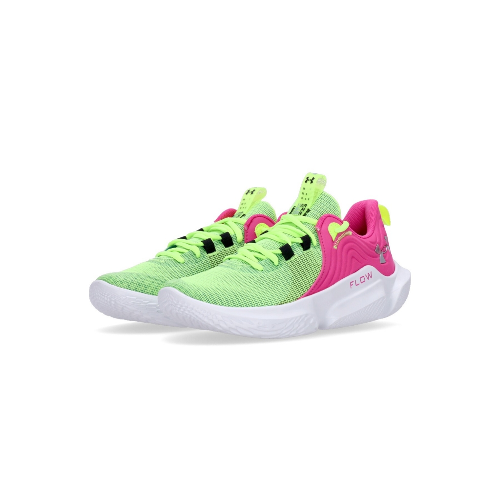 scarpa basket uomo flow futr x2 mm LIME SURGE/REBEL PINK