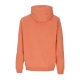 felpa leggera cappuccio uomo acme corp hoodie TERRA COTTA