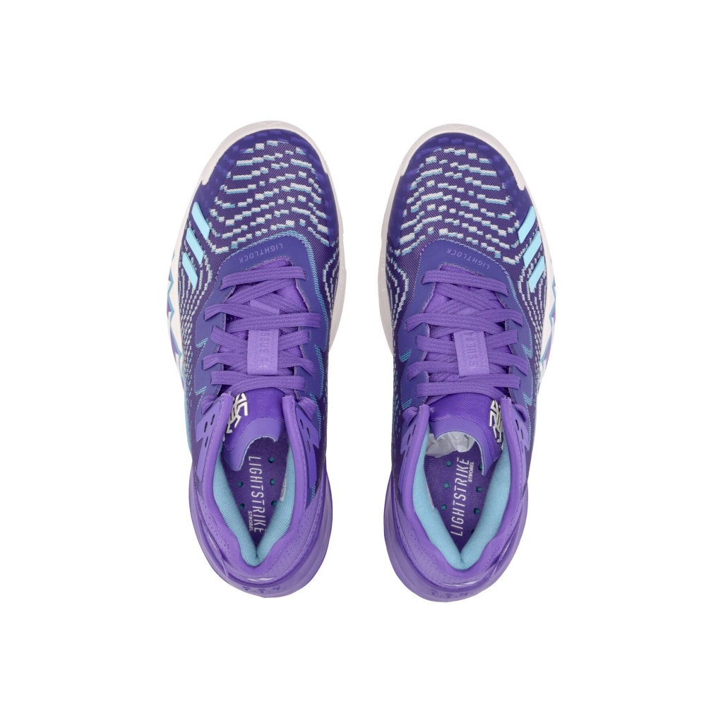 scarpa basket uomo don issue 4 PURPLE RUSH/OFF WHITE/CLEAR AQUA