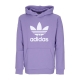 felpa leggera cappuccio uomo adicolor classics trefoil hoodie MAGIC LILAC