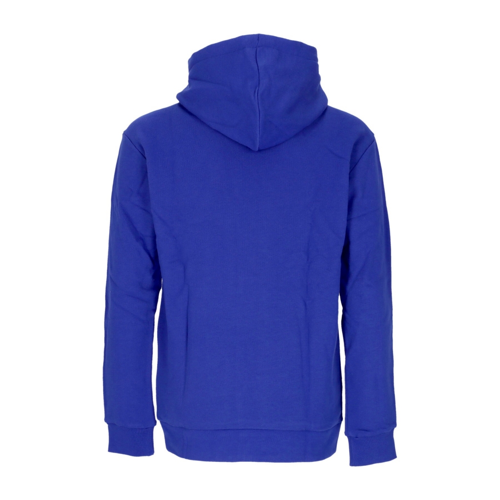 felpa leggera cappuccio uomo trefoil hoodie SEMI LUCID BLUE