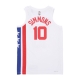 canotta basket uomo nba hwc 22 dri-fit swingman jersey no 10 ben simmons bronet WHITE