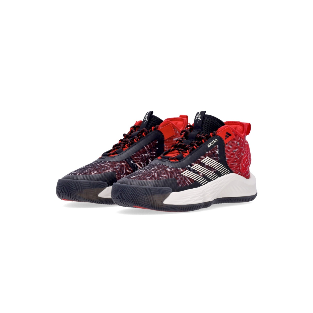 scarpa basket uomo adizero select CORE BLACK/BETTER SCARLET/OFF WHITE