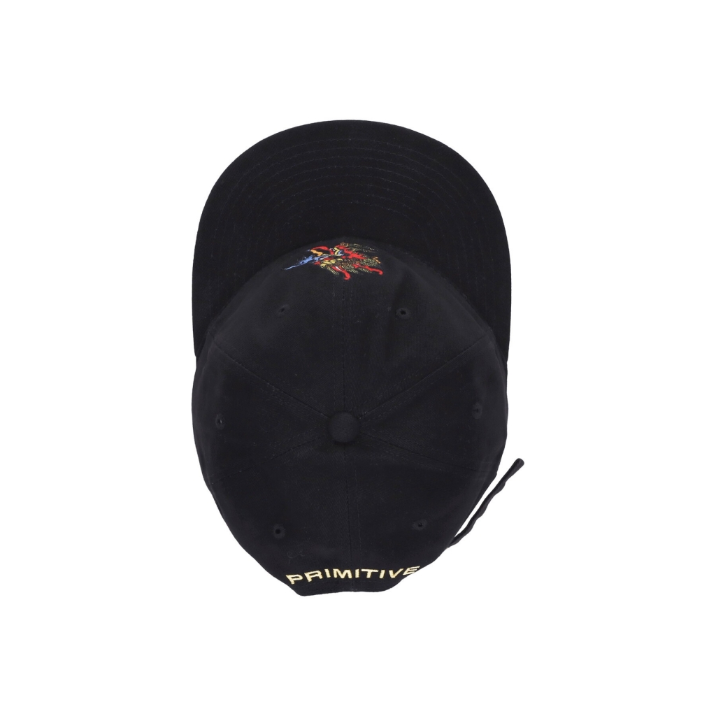 cappellino visiera piatta uomo legend cap BLACK