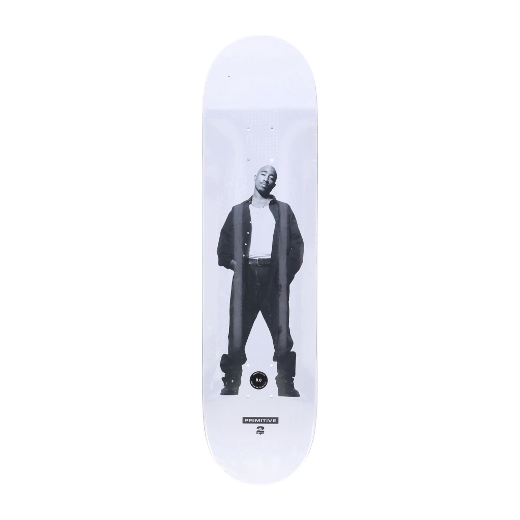 tavola uomo posted deck x 2pac WHITE