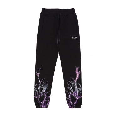 pantalone tuta leggero uomo lightning pants BLACK/PURPLE/GREY/FUCHSIA