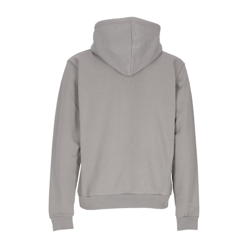 felpa leggera cappuccio uomo lightning print hoodie GREY/GREY