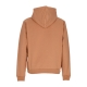 felpa leggera cappuccio uomo lightning print hoodie TERRACOTTA/GREY