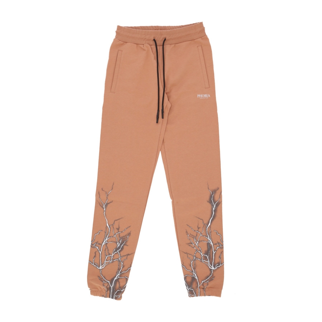 pantalone tuta leggero uomo lightning pants TERRACOTTA/GREY