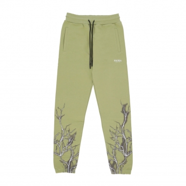 pantalone tuta leggero uomo lightning pants GREEN/GREY