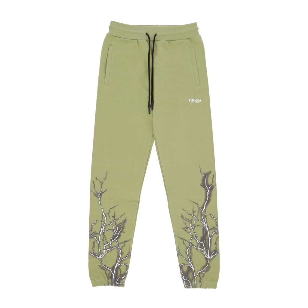 pantalone tuta leggero uomo lightning pants GREEN/GREY