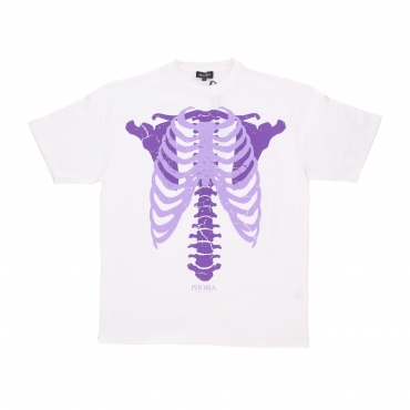 maglietta uomo skeleton print tee OFF WHITE/PURPLE