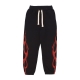 pantalone tuta leggero uomo flames pants BLACK/RED